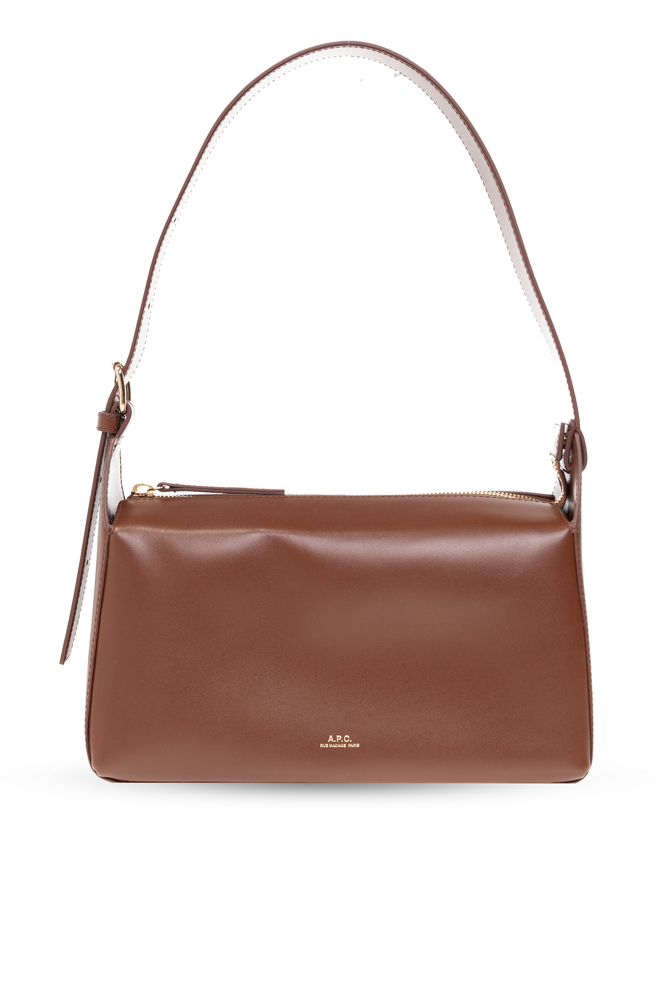 Brown ‘Virginie Baguette’ shoulder bag A.P.C. Vitkac GB